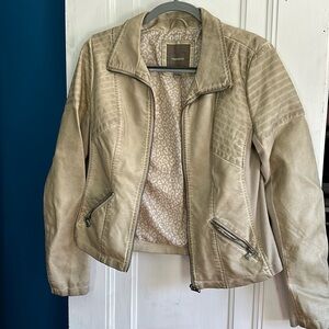 Tan, Leather, Maurices Jacket